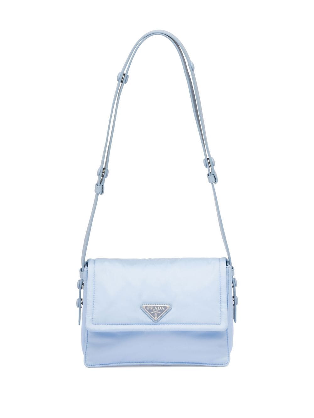 Pra*a small padded re-nylon shoulder bag