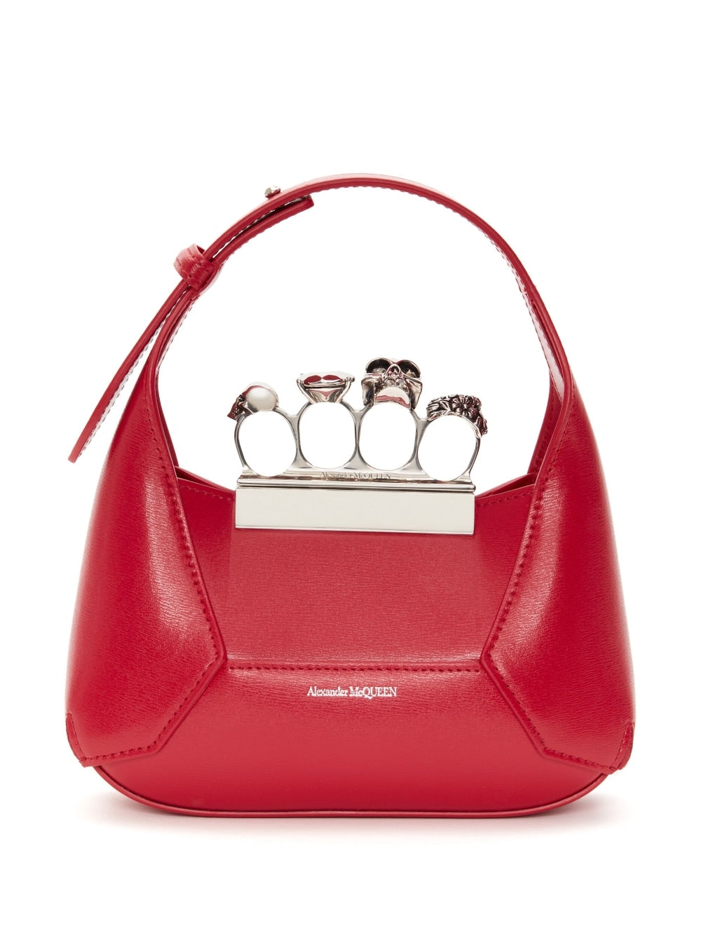 Alexander McQueen The Jewelled leather mini bag