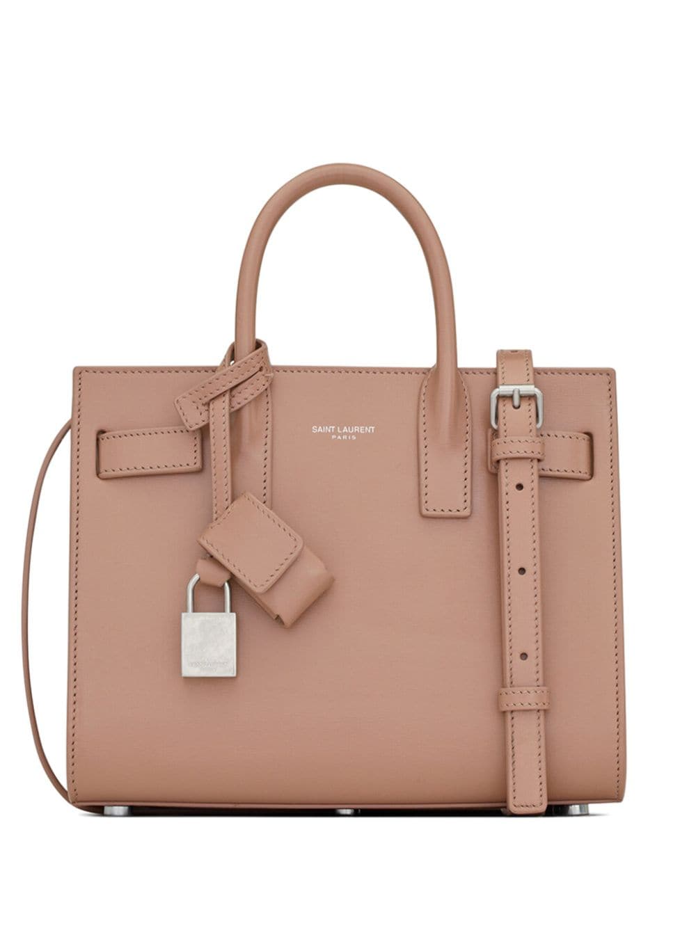 Saint Laurent small Sac de Jour leather tote bag