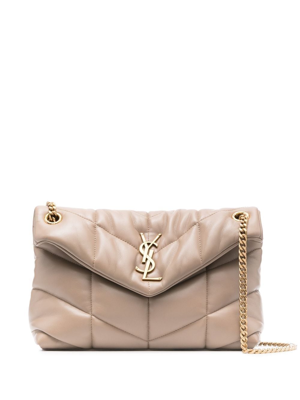 Saint Laurent logo-plaque shoulder bag