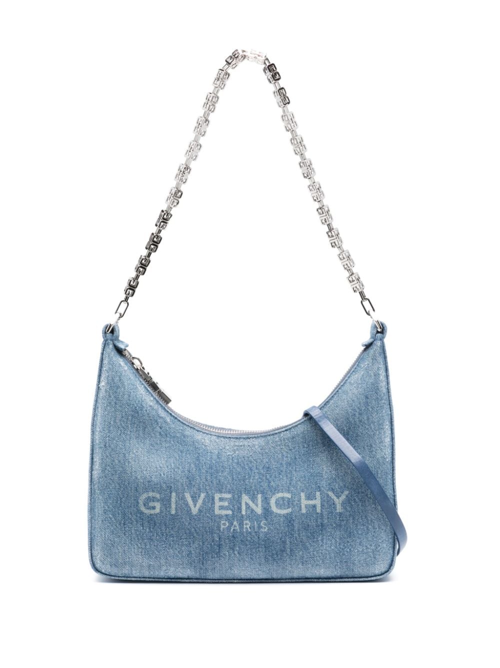 Givenchy Moon Cut-out denim shoulder bag