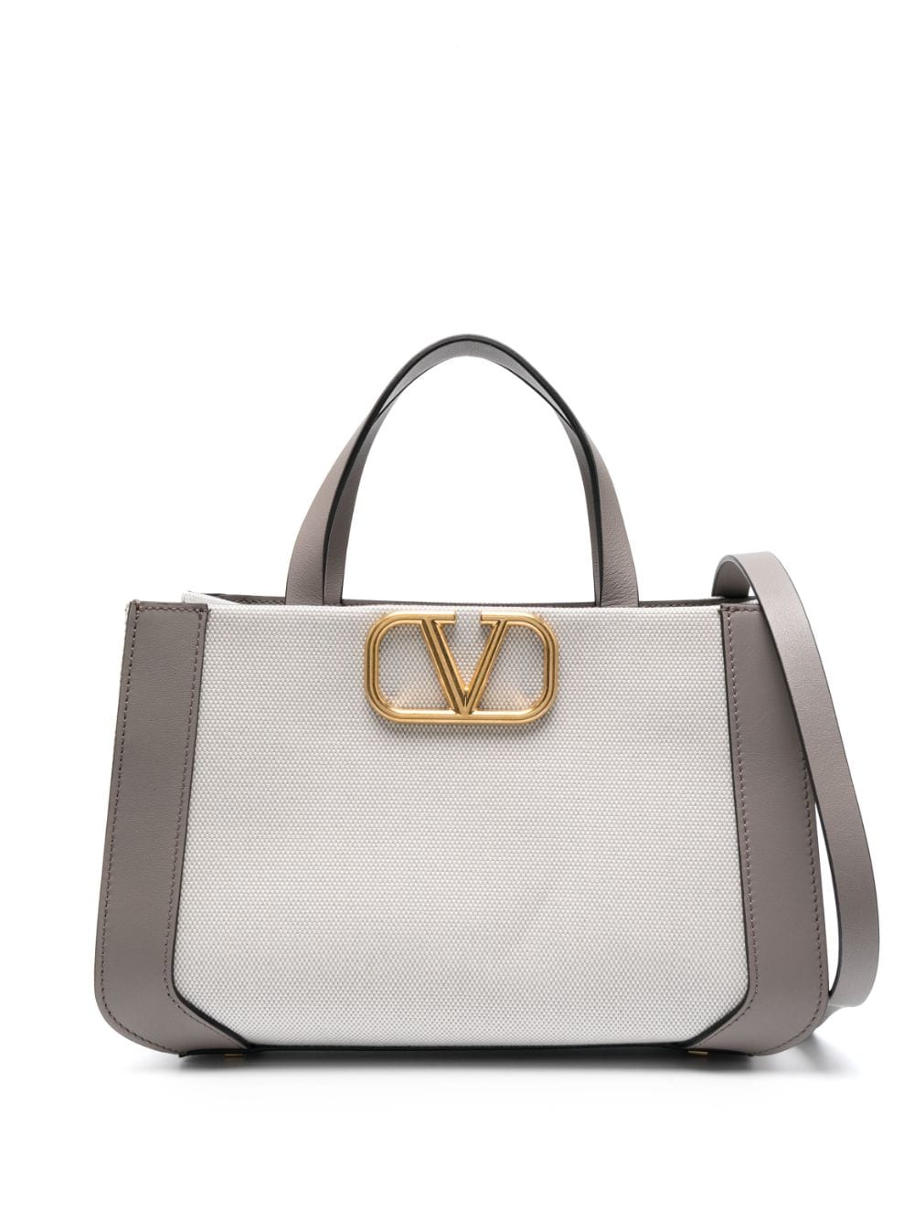 Valentino Garavani small VLogo Signature canvas tote bag