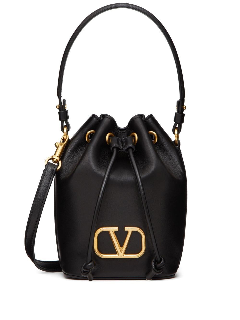 Valentino Garavani mini VLogo Signature leather bucket bag