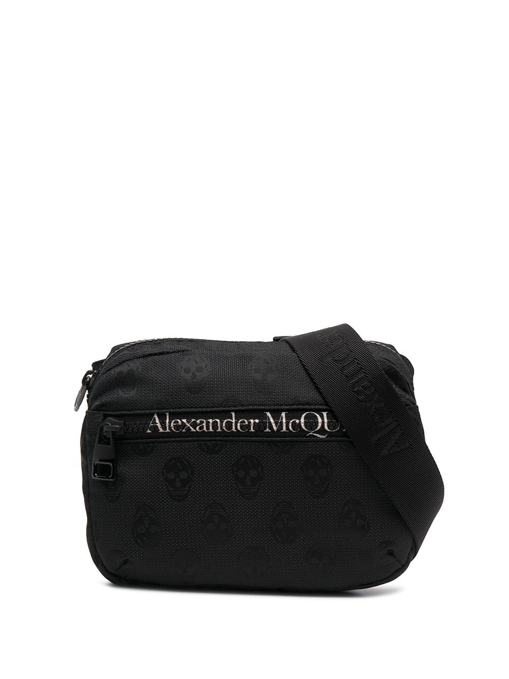 Alexander McQueen logo-print belt bag