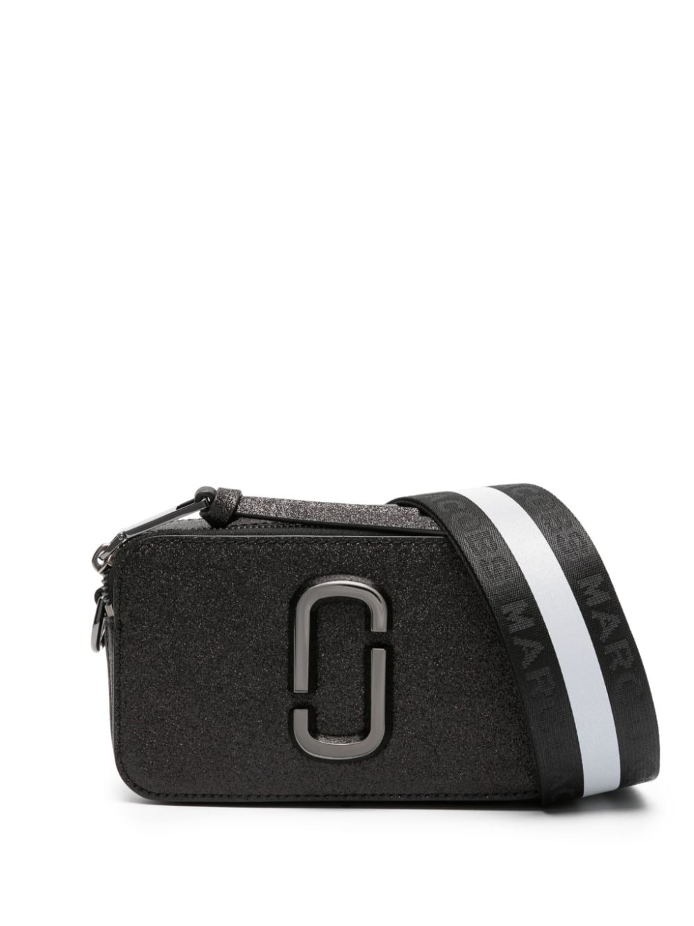 Marc Jacobs The Metallic Glitter Snapshot camera bag