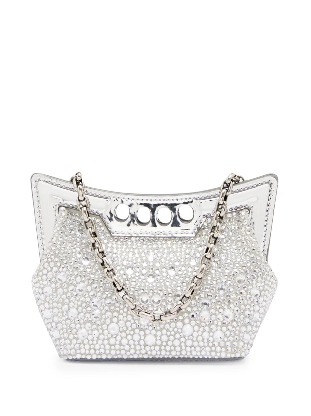 Alexander McQueen The Peak mini shoulder bag