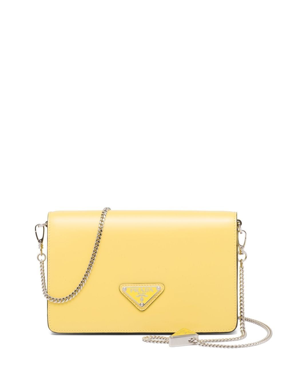 Pra*a triangle-logo small shoulder bag