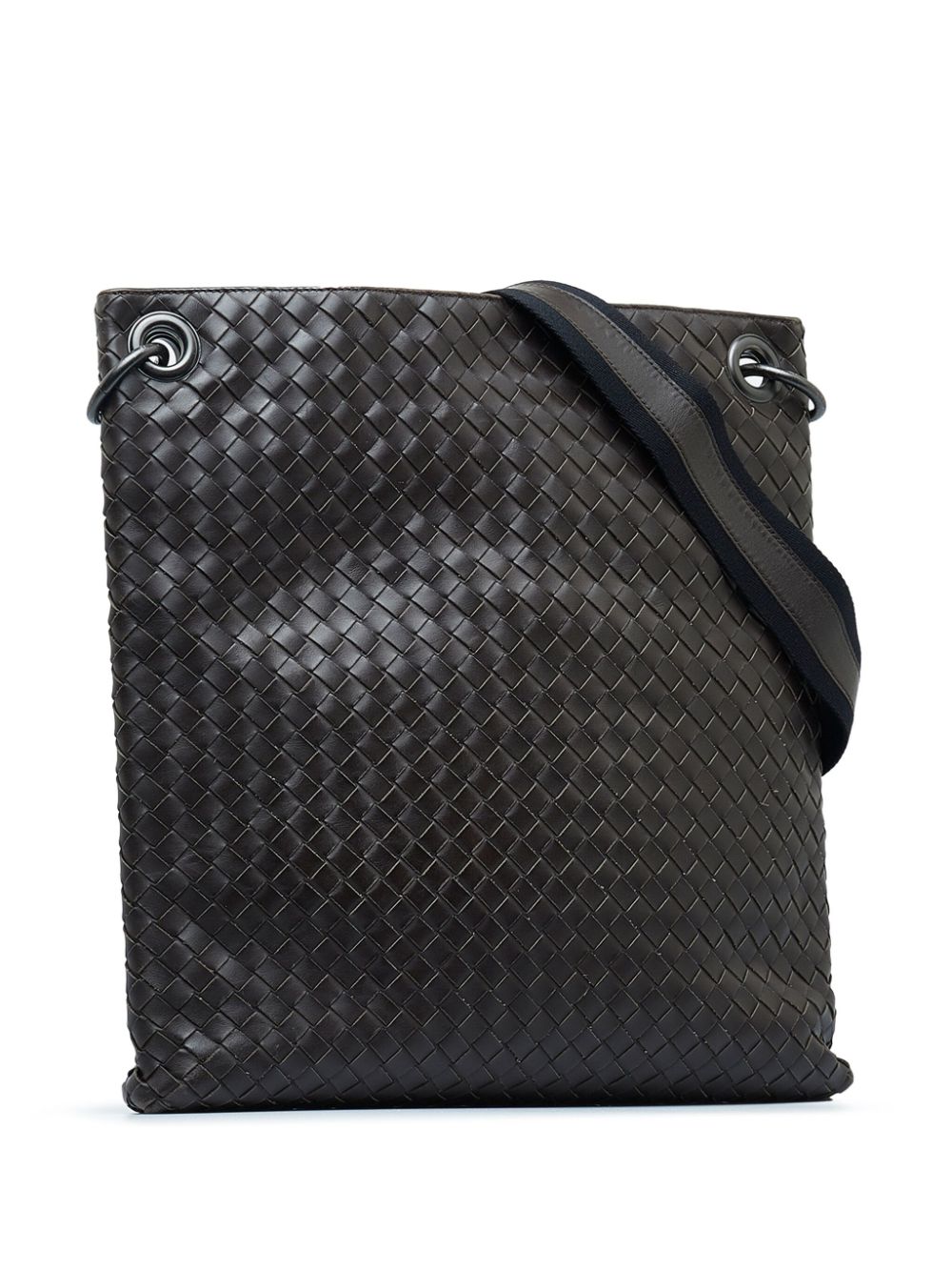 Bo*te*ga ve*ne*ta   intrecciato leather crossbody bag