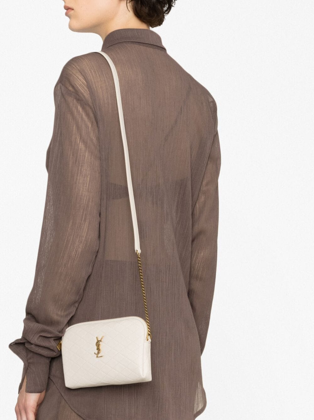 Saint Laurent Gaby quilted-leather crossbody bag