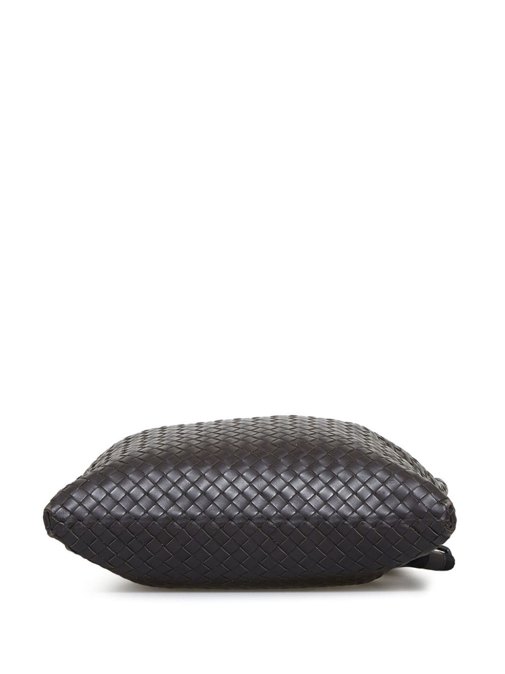 Bo*te*ga ve*ne*ta   intrecciato leather crossbody bag