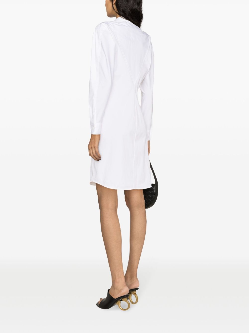 Bo*te*ga ve*ne*ta   long-sleeve poplin shirtdress