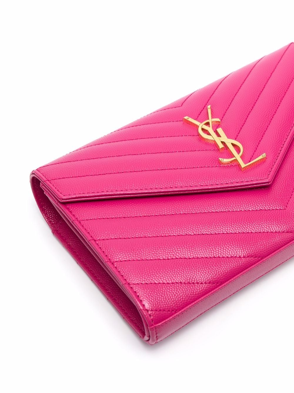 Saint Laurent monogram wallet-on-chain