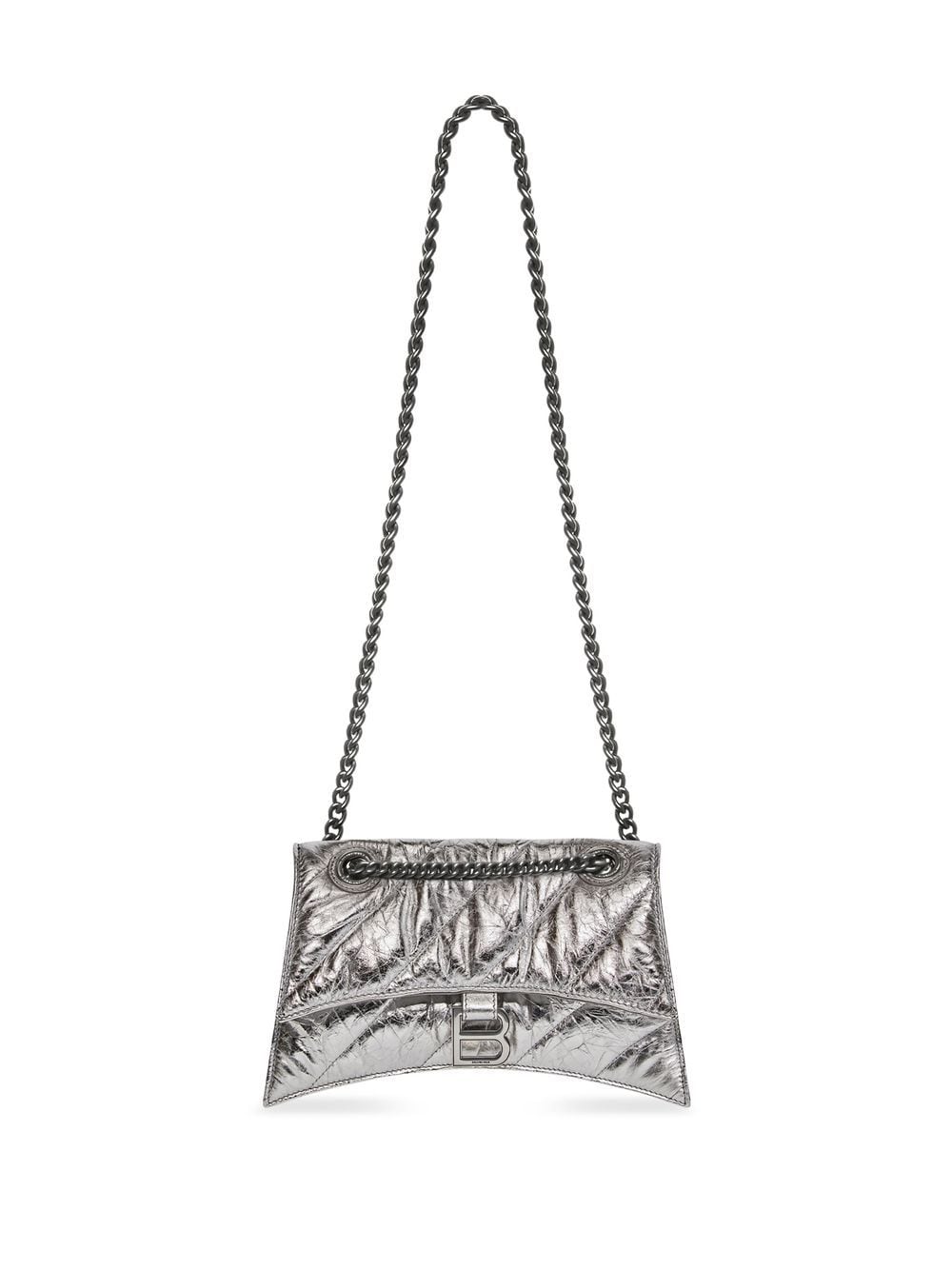 Ba*len*cia*ga crush chain-strap shoulder bag