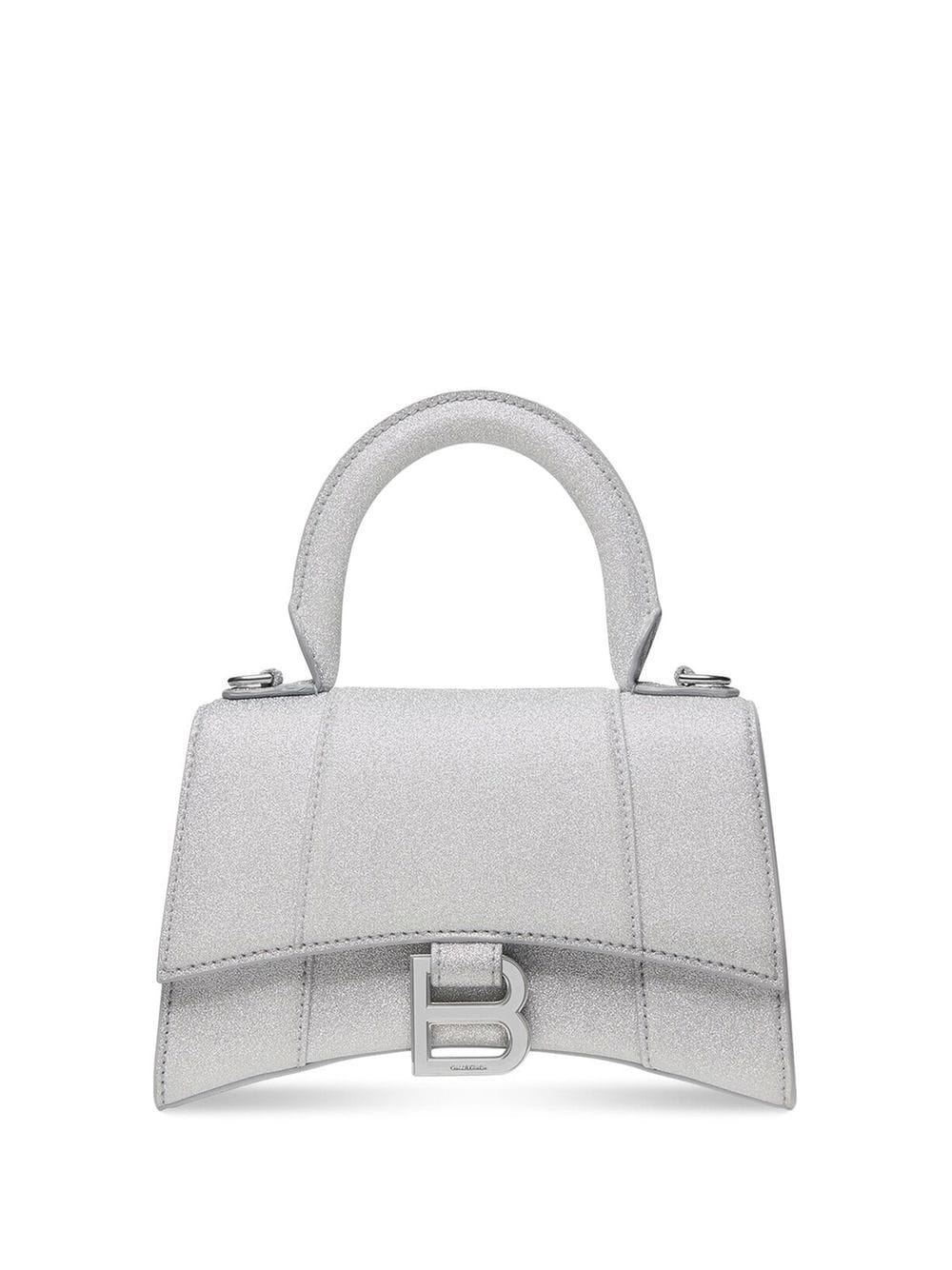 Ba*len*cia*ga hourglass glittered tote bag