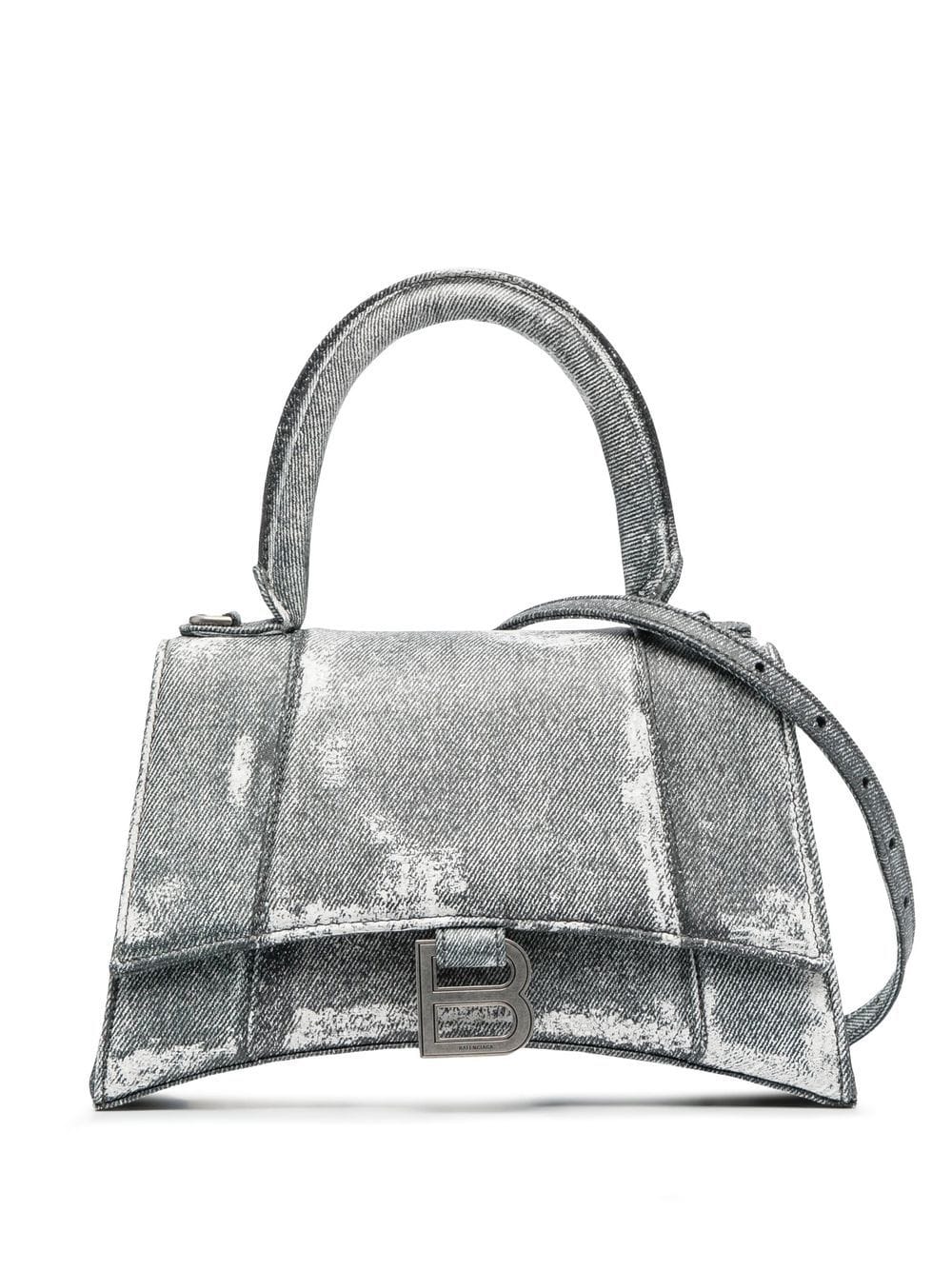 Ba*len*cia*ga small hourglass tote bag