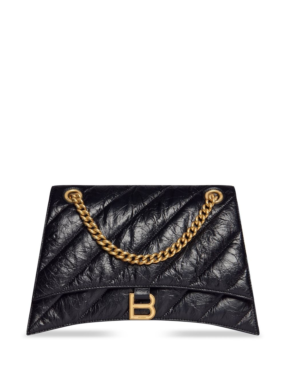 Ba*len*cia*ga crush quilted shoulder bag