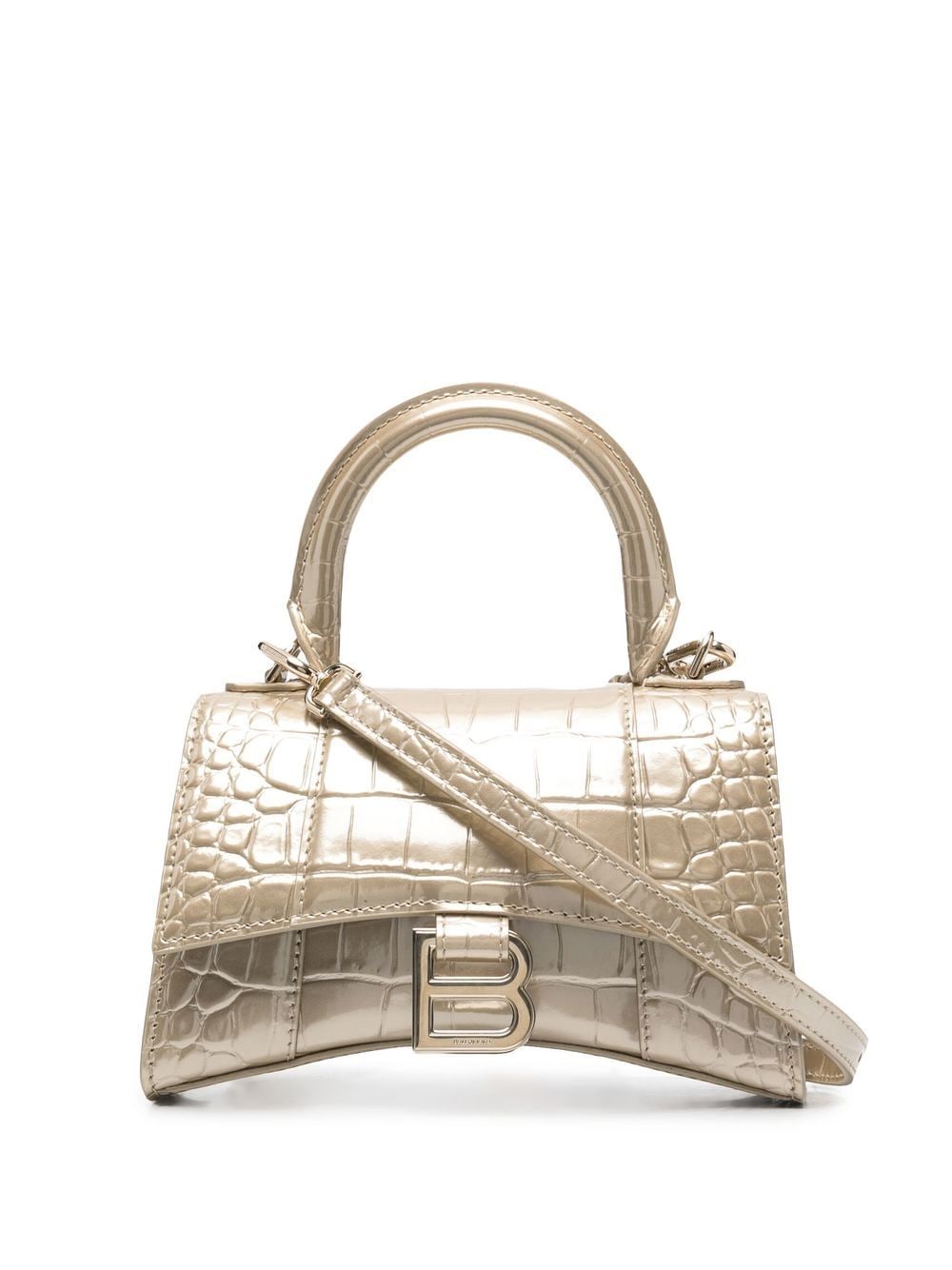 Ba*len*cia*ga xs hourglass top-handle bag